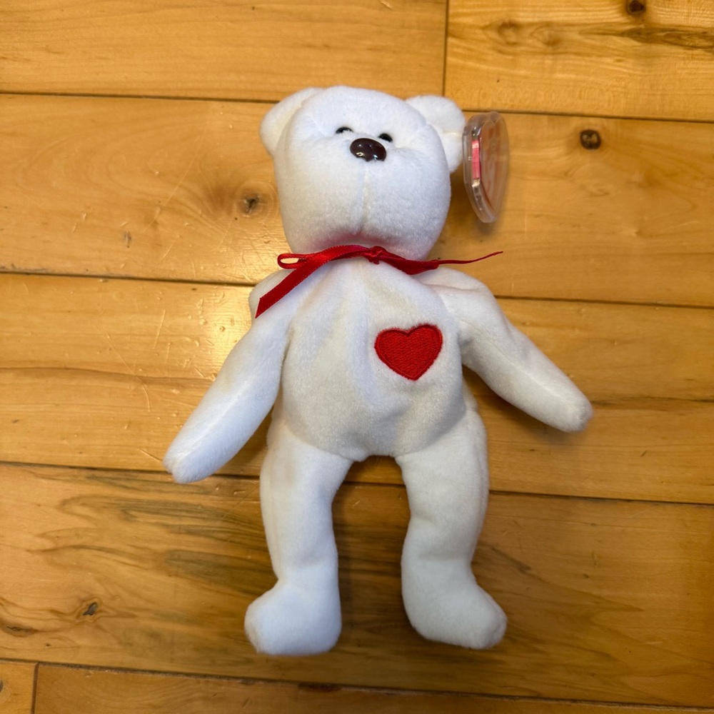 Valentino Plush Bear with Red Heart